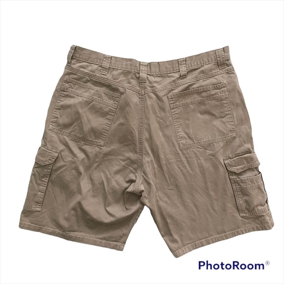 NT09 Supply Co Shorts Nt9 Mens Tan Cargo Shorts Size 38 Cotton